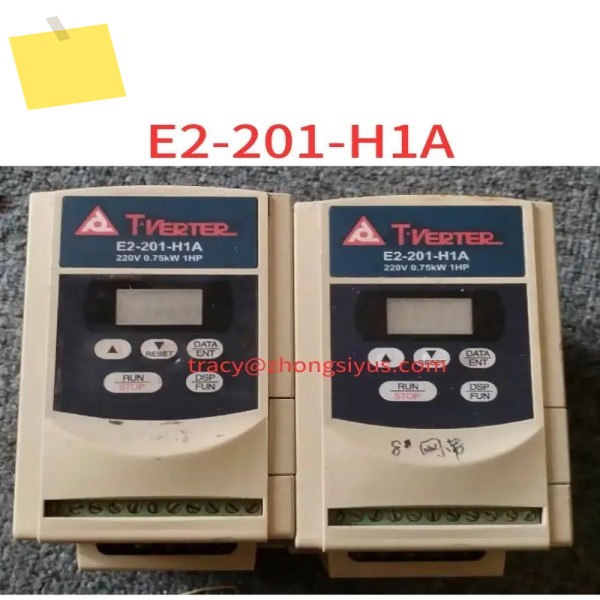 중고 E-2 컨버터, E2-201-H1A, 0.75 kw, 220V, 기능 패키지 제품 이미지
