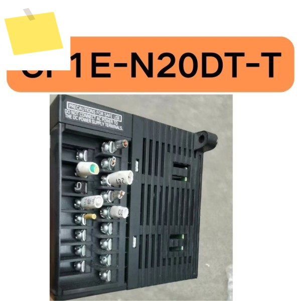 중고 CP1E-N20DT-T PLC 컨트롤러는 테스트를 거쳤으며 기능이 손상되지 않았습니다. 제품 이미지