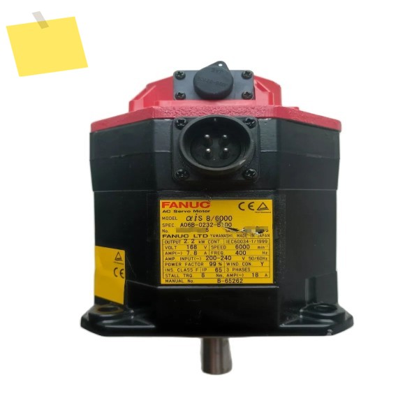 A06B-0232-B100 Fanuc 서보 모터, 테스트 완료, OK A06B 0232 B100 제품 이미지