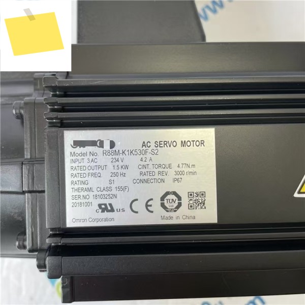 신품 R88M-K2K030F-S2 서보 모터 12개월 보증 R88M S2 제품 이미지