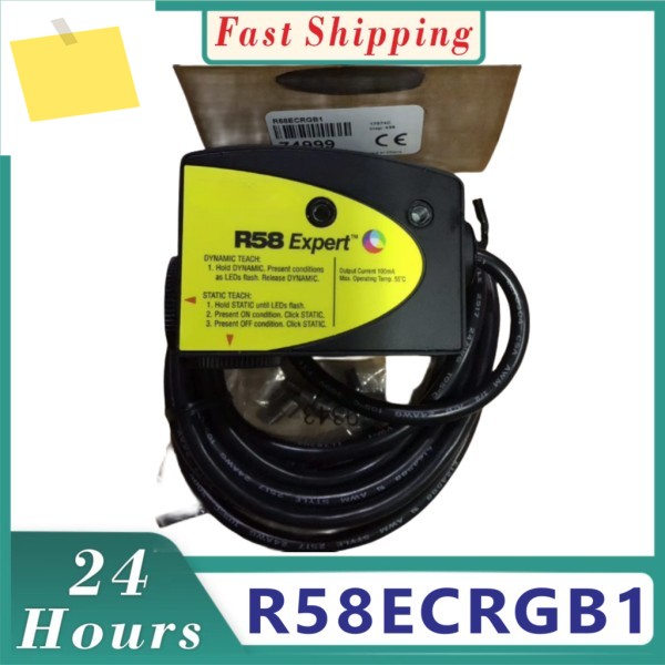 100% 새 제품이며 입니다. . R58 Expert R58ECRGB1 컬러 코드 센서 광전 스위치 제품 이미지