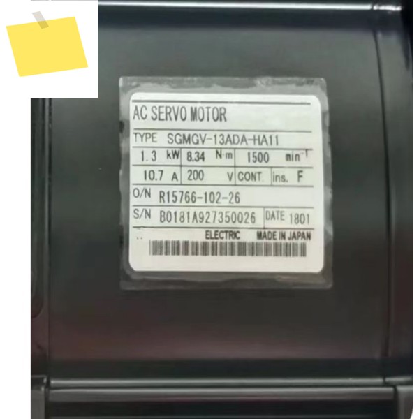 SGMGV-13ADA-HA11 AC 서보 모터, 새제품 제품 이미지