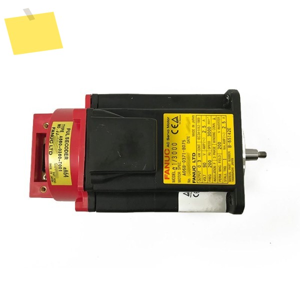 A06B-0371-B075 Fanuc AC 서보 모터 테스트 완료됨 OK A06B 0371 B075 제품 이미지