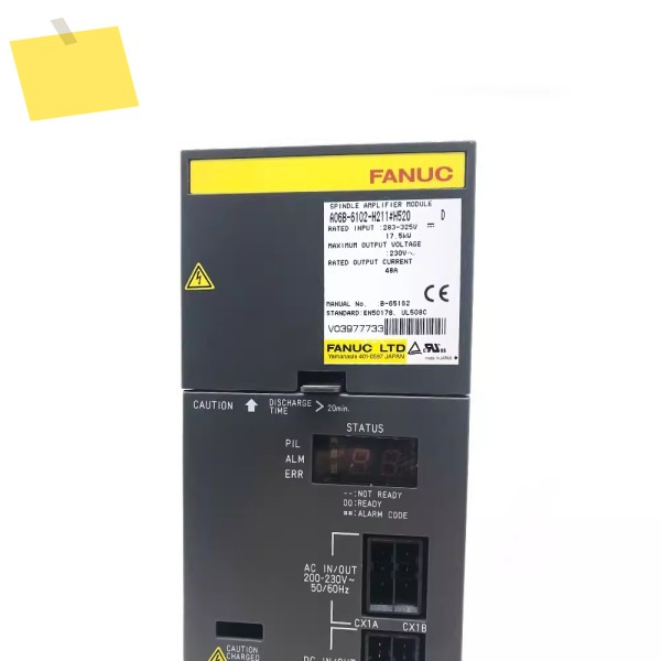 A06B-6102-H211 Fanuc 서보 드라이브 전원 공급 장치 모듈 테스트 완료 A06B 6102 H211 제품 이미지