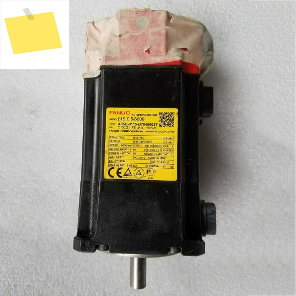 A06B-0115-B704 # 0037 Fanuc AC 서보 모터 테스트 완료 A06B 0115 B074 제품 이미지