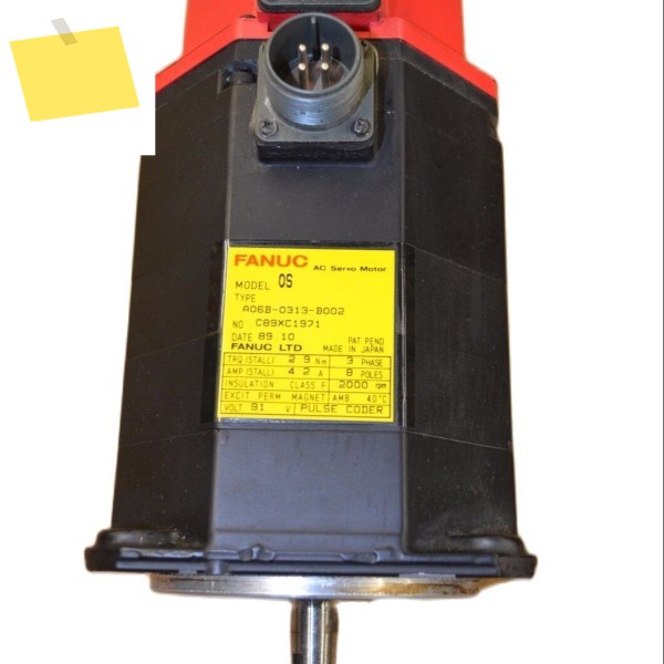 A06B-0313-B002 Fanuc 서보 모터 테스트 완료 A06B 0313 B002 제품 이미지