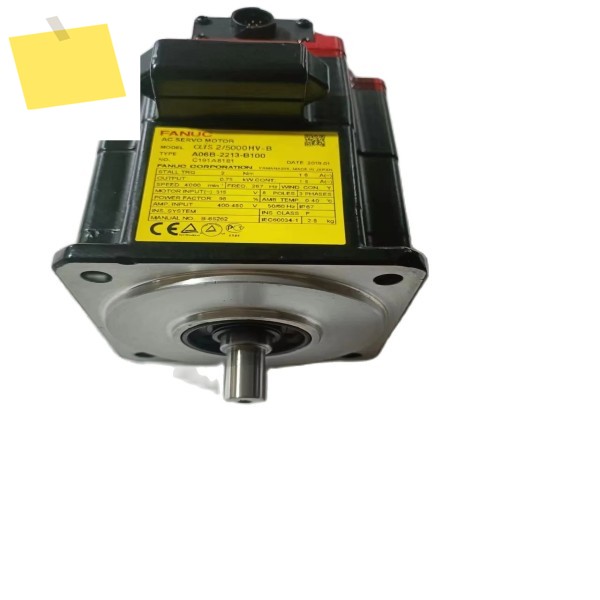 A06B-2213-B100 Fanuc 서보 모터는 CNC 기계 A06B 2213 B100에 대해 테스트를 거쳤습니다. 제품 이미지