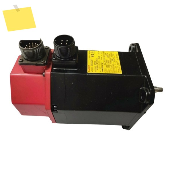 Fanuc A06B-0121-B077 서보 모터 테스트 완료됨 정상 제품 이미지