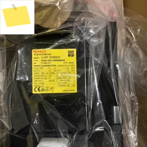 파누크 A06B-2041-B605 # 0042 서보 모터 테스트 완료 제품 이미지
