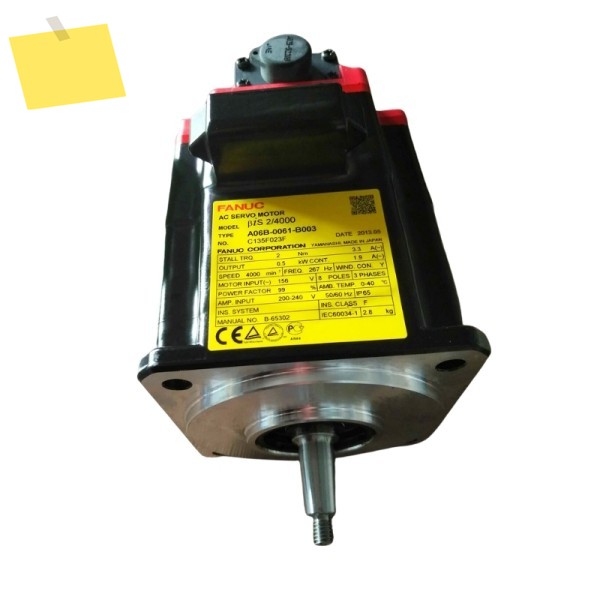 Fanuc A06B-0061-B003 서보 모터 테스트 완료 제품 이미지