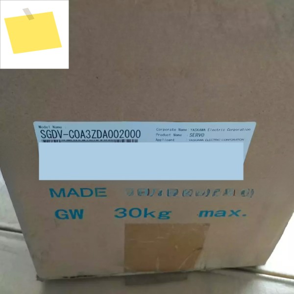 새제품 야스카와 SGDV-COA3ZDA002000 서보 드라이브 신속 제품 이미지