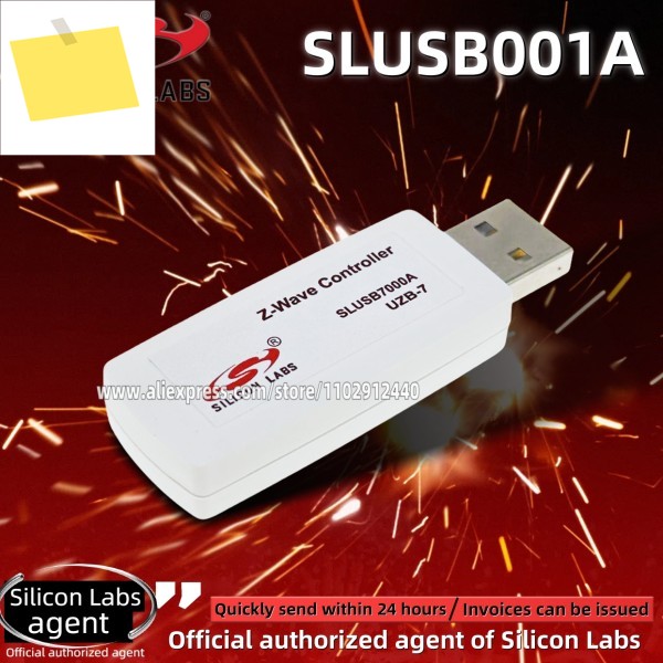 1개 SLUSB001A EFR32ZG14 UZB-7 Z-Wave 700 스틱 브리지 모듈 원래 제품 이미지