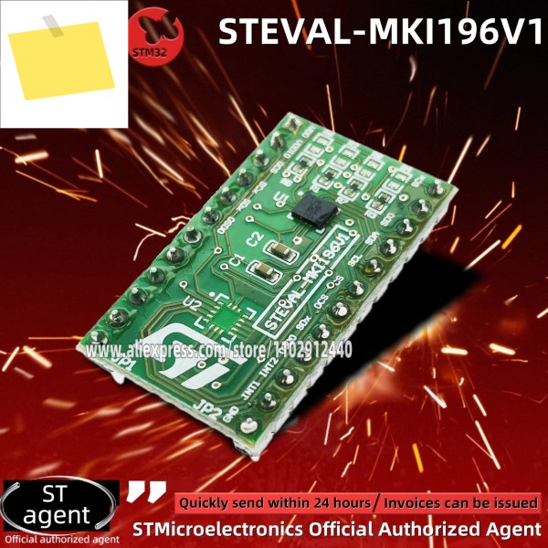 DIL24 소켓 용 1 개 STEVAL-MKI196V1 LSM6DSO 어댑터 보드 신품 제품 이미지