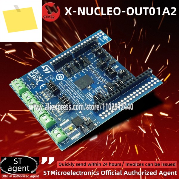 1개 X-NUCLEO-OUT01A2 STM32 ISO8200BQ 디지털 출력 확장 보드 신품 제품 이미지