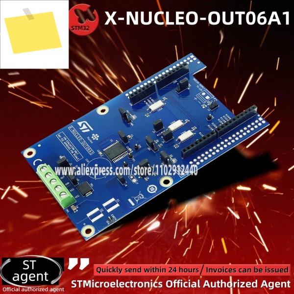 IPS1025H-32 산업용 디지털 출력 확장 보드 기반 1 개 X-NUCLEO-OUT06A1 신품 제품 이미지