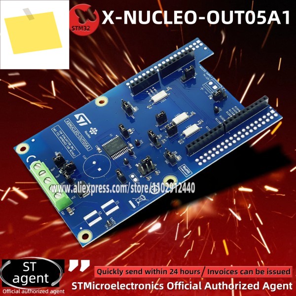 IPS1025H 산업용 디지털 출력 확장 보드를 기반으로 하는 1 개 X-NUCLEO-OUT05A1 신품 제품 이미지