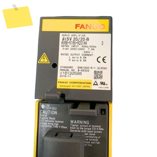 Fanuc A06B-6166-H201 서보 증폭기 테스트 완료 정상 제품 이미지