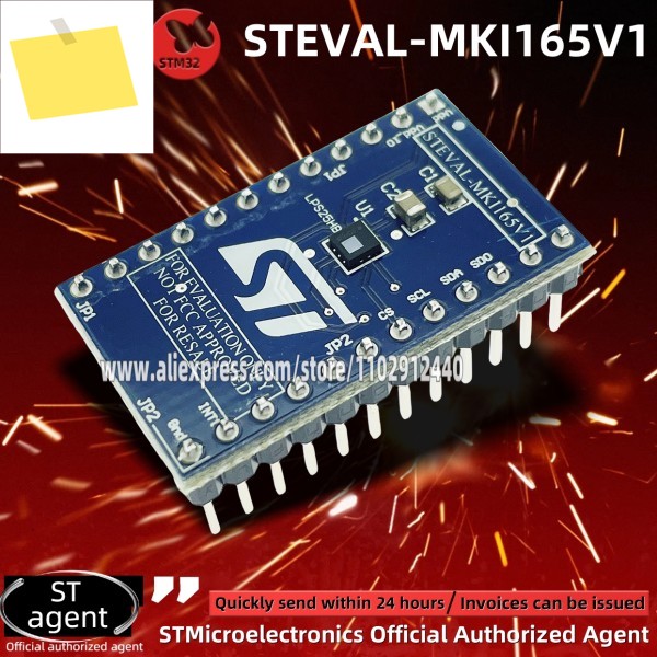1개 STEVAL-MKI165V1 LPS25HB 어댑터 보드 MEMS 평가 개발 신품 제품 이미지