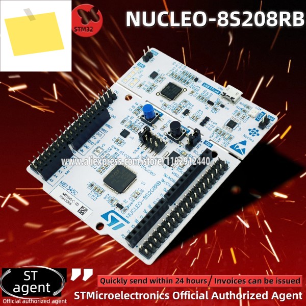 1개 NUCLEO-8S208RB STM8S208RBT6 STM8 Nucleo-64 개발 보드 신품 제품 이미지