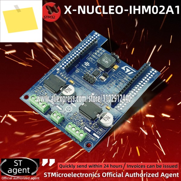 1개 X-NUCLEO-IHM02A1 L6470 Nucleo 이중 축 스테퍼 모터 드라이버 확장 보드 신품 제품 이미지