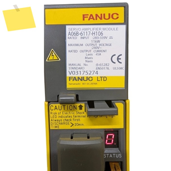 Fanuc A06B-6117-H106 서보 증폭기 테스트 완료 제품 이미지