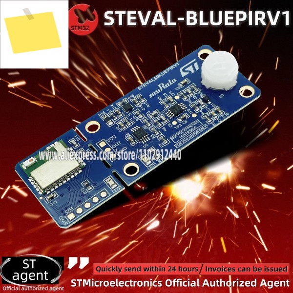 1개 STEVAL-BLUEPIRV1 PIR 센서 무선 동작 감지기 평가 보드 신품 제품 이미지