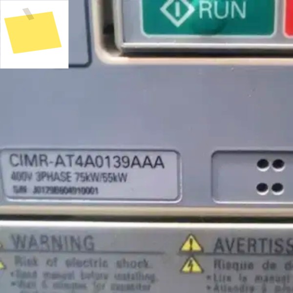 CIMR-AT4A0139AAA 야스카와 VFD 인버터 드라이브 글로벌 1년 보증 제품 이미지
