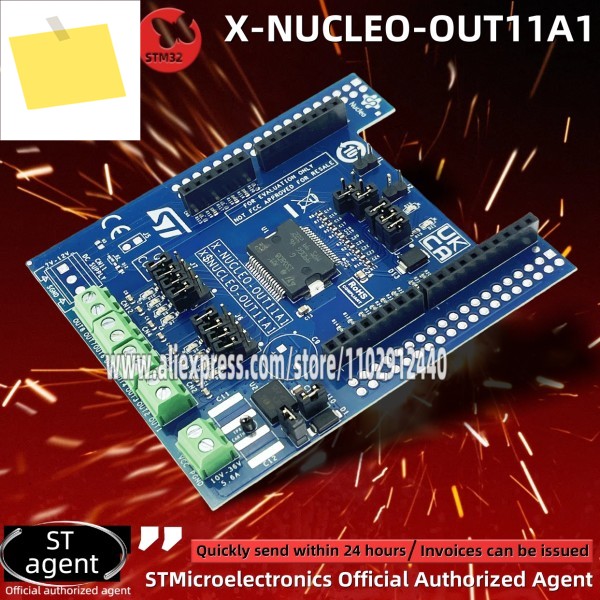 ISO808 산업용 디지털 출력 확장 보드를 기반으로 하는 1 개 X-NUCLEO-OUT11A1 신품 제품 이미지