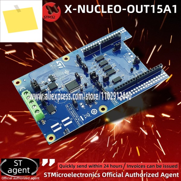 IPS1025HF 산업용 디지털 출력 확장 보드를 기반으로 하는 1 개 X-NUCLEO-OUT15A1 신품 제품 이미지