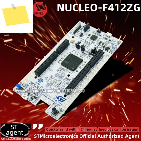 1개 NUCLEO-F412ZG Nucleo-144 개발 보드 STM32F412ZGT6 마이크로 컨트롤러 신품 제품 이미지