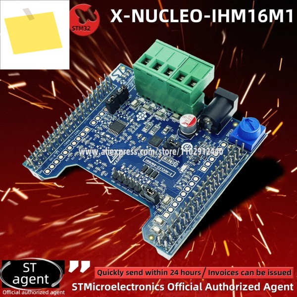 1개 X-NUCLEO-IHM16M1 STSPIN830 3 상 브러시리스 DC 모터 확장 보드 신품 제품 이미지