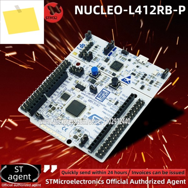 1개 NUCLEO-L412RB-P Nucleo-64 개발 보드 STM32L412RBT6 MCU 마이크로 컨트롤러 신품 제품 이미지