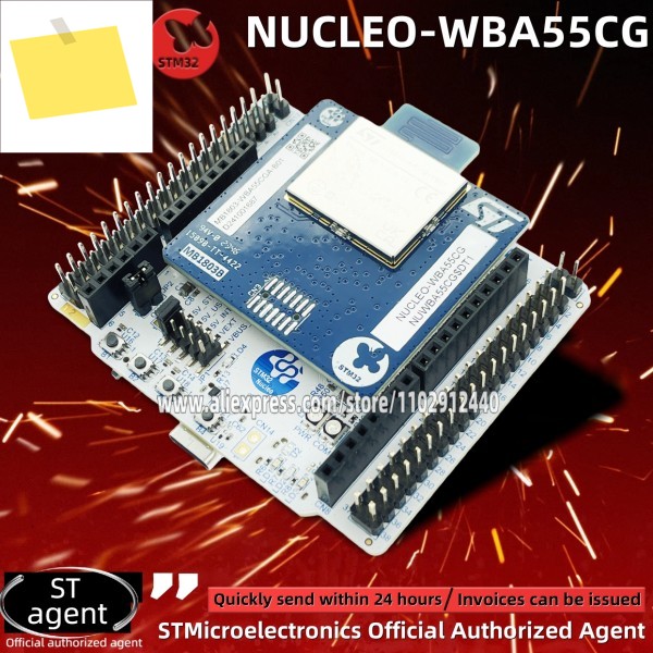 1개 NUCLEO-WBA55CG STM32WBA55CG Nucleo-64 개발 보드 Bluetooth 저전력 소비 신품 제품 이미지
