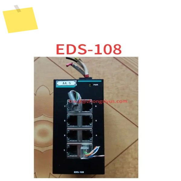 중고 EDS-108 산업용 스위치 8100 메가비트 포트, 비네트워크 관리형 제품 이미지