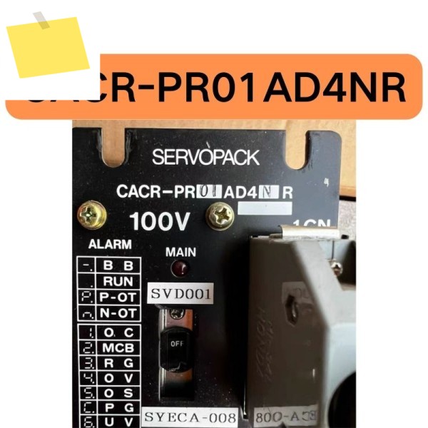 중고 서보 드라이버 CACR-PR01AD4NR 테스트 완료 OK이며 기능은 그대로 유지됩니다 제품 이미지