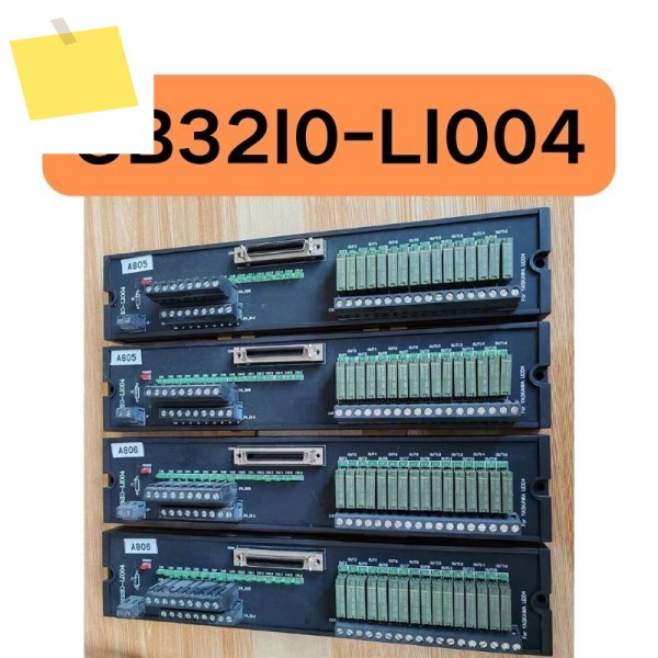 중고 CB32I0-LI004 터미널 블록은 테스트를 거쳤으며 기능이 손상되지 않았습니다. 제품 이미지