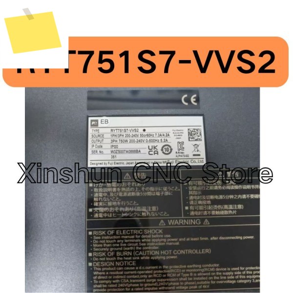 신품 RYT751S7-VVS2 750W 서보 드라이브 제품 이미지