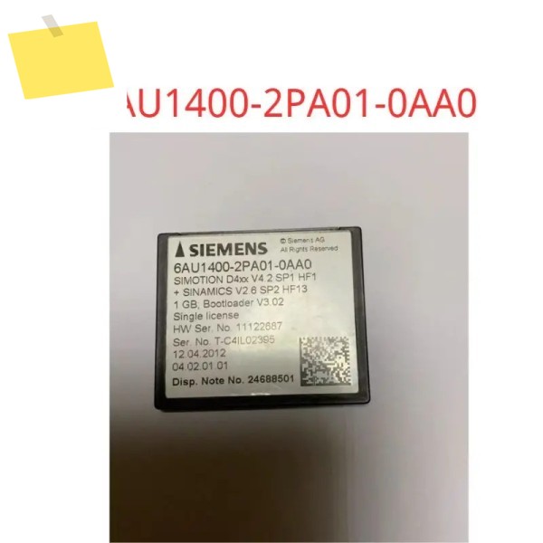 6AU1400-2PA01-0AA0 중고 테스트 완료 ok SIMOTION DRIVE-BASED 1GB 컴팩트 플래시 카드 제품 이미지
