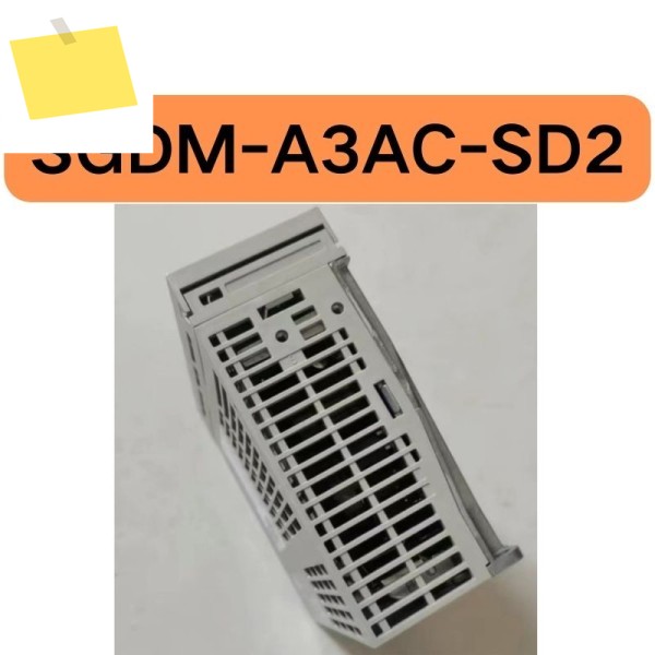 중고 SGDM-A3AC-SD2 서보 드라이버는 테스트를 거쳤으며 기능이 손상되지 않았습니다 제품 이미지