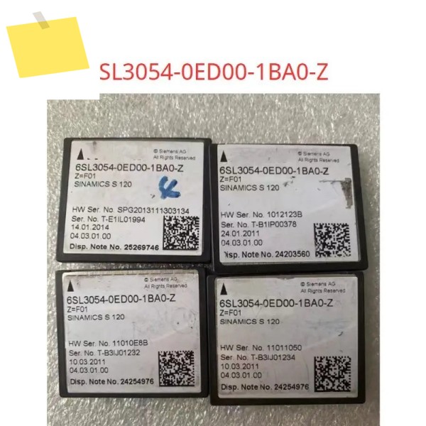 6SL3054-0ED00-1BA0-Z 중고 테스트 완료 정상 SINAMICS S120 CF 카드 6SL3054 0ED00 1BA0 Z 제품 이미지
