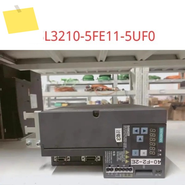 6SL3210-5FE11-5UF0 중고품 테스트 완료됨 ok SINAMICS V90, 400 PN, FSB, PROFINET 포함 제품 이미지