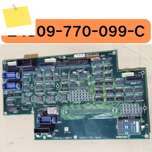 중고 E4809-770-099-C 버튼 제어 보드는 테스트를 거쳤으며 기능이 손상되지 않았습니다. 제품 이미지