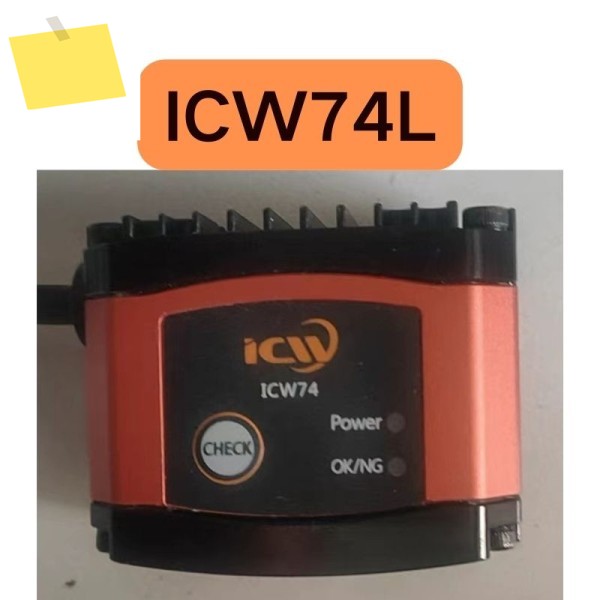 중고 Vision Industrial Code Reader, ICW74L은 손상되지 않은 기능으로 테스트를 거쳤습니다. 제품 이미지