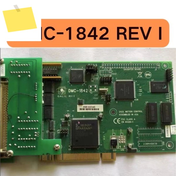 중고 DMC-1842 REV I 모션 제어 카드는 테스트를 거쳤으며 기능이 그대로 유지되었습니다 제품 이미지