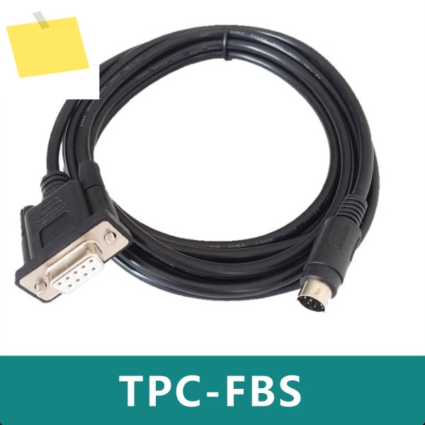 TPC-FBS FBS-232-P0-9F PLC 연결 터치 스크린 프로그래밍 케이블 다운로드 라인 제품 이미지
