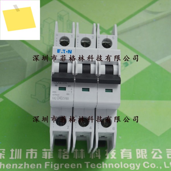 실물사진 FAZ-D403-NA American Eaton ETNMuller 소형 회로 차단기 제품 이미지