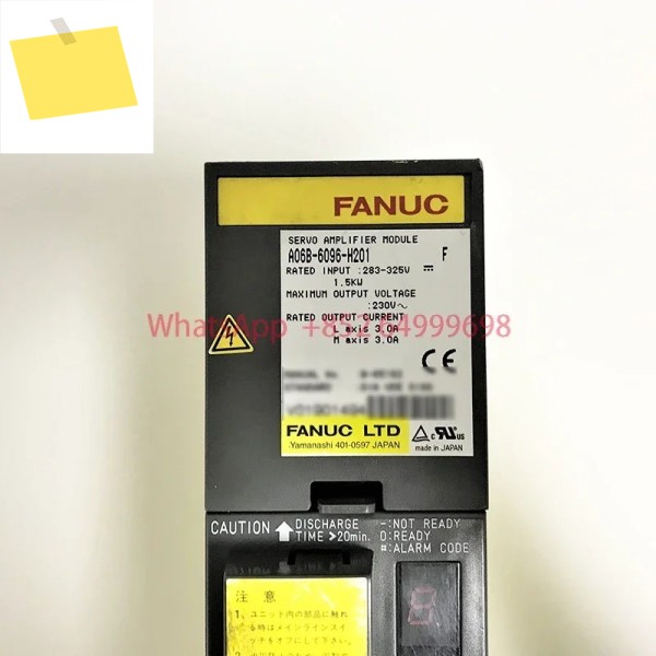 A06B-6096-H201 CNC 시스템 기계용 서보 드라이브 증폭기 모듈 중고 제품 이미지