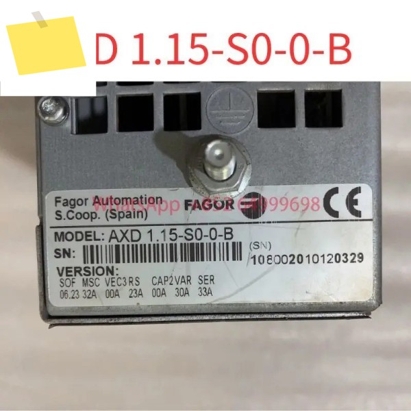 AXD1.15-S0-0-B 서보 드라이버 중고 테스트 OK 제품 이미지