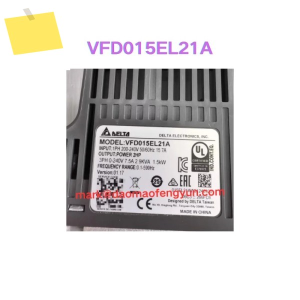 VFD015EL21A 중고 인버터 1.5KW, 220V 테스트 OK 제품 이미지