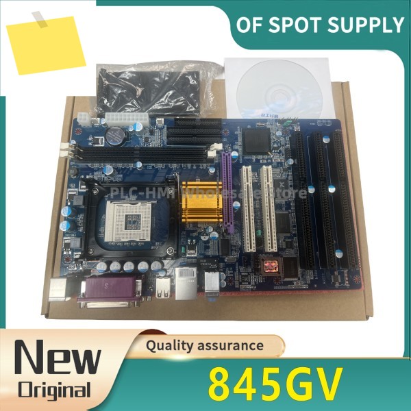 100% 새 845GV, 3개의 ISA 2PCI 슬롯, COM, IDE, 478, VGA를 갖춘 마더보드 제품 이미지